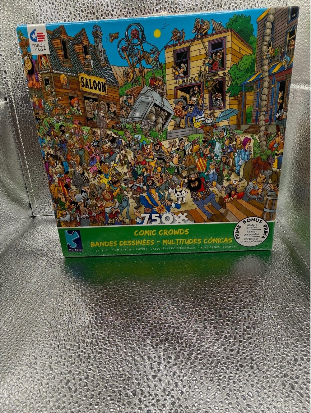 Ceaco Comic Crowds 750 Piece Jigsaw Puzzle